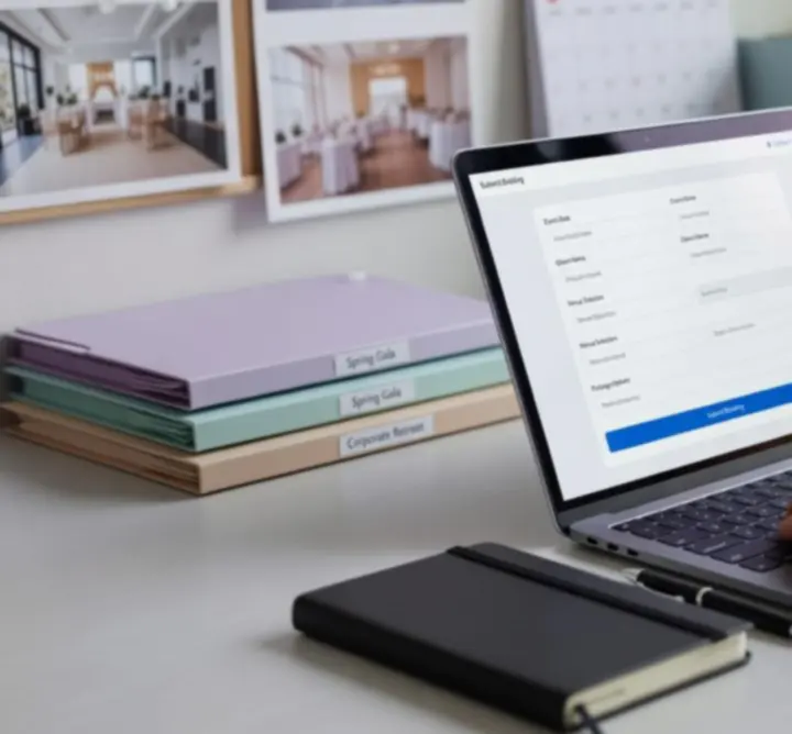 Atmosfera podczas ustalania szczegółów rezerwacji wydarzenia